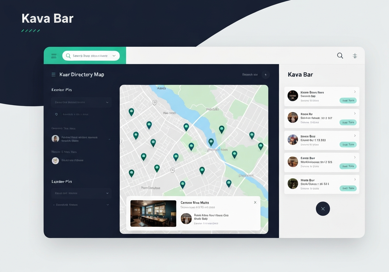 MyKavaBar website screenshot
